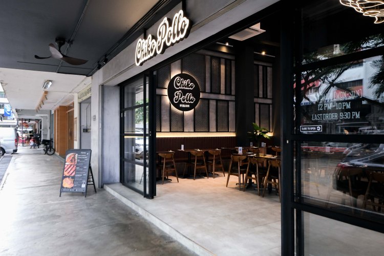 Interior Design of Chiko Pollo by Lola Faye, completed by 3+i Design Studio