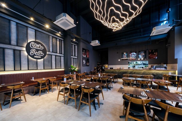 Interior Design of Chiko Pollo by Lola Faye, completed by 3+i Design Studio