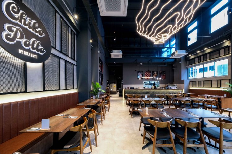 Interior Design of Chiko Pollo by Lola Faye, completed by 3+i Design Studio