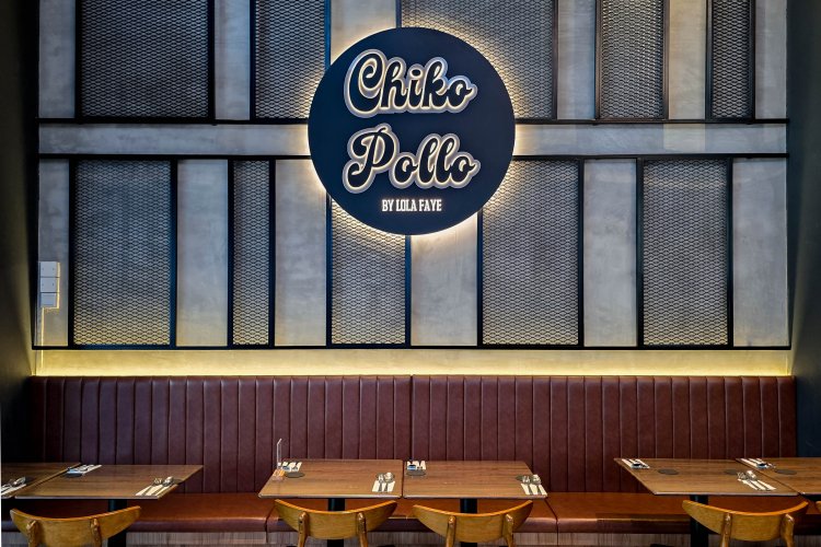 Interior Design of Chiko Pollo by Lola Faye, completed by 3+i Design Studio