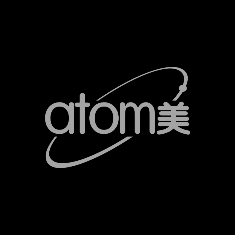 atom (grey)